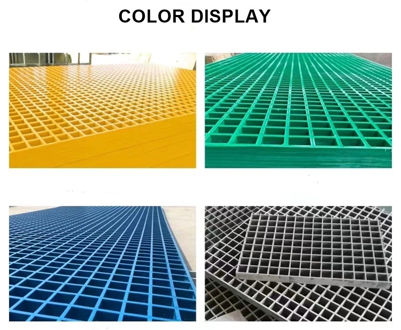 12′′ X 48′′ X 1.5′′ Trench Drain Grates, FRP Grating Cover