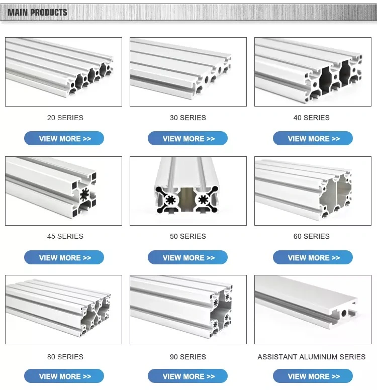 Factory Price Powder Coating Widely Uesed Aluminium Profile V Slot